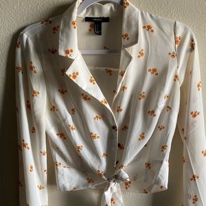 CUTE FLORAL BLOUSE